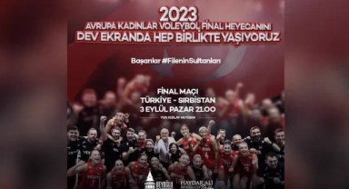 AK Partili Beyoğlu Belediyesi, millî takım afişinde Ebrar ve Hande'ye yer vermedi; tepkiler üzerine yeni fotoğrafı paylaştı!