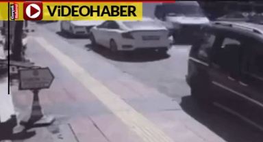 Akıl almaz kaza... Babasının aracıyla aşırı hız yaptı, anne ve çocuğuna çarptı