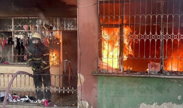 Aksaray'da bir evde yangın çıktı: 6 yaşındaki çocuk yaşamını yitirdi