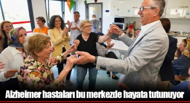 Alzheimer hastaları bu merkezde hayata tutunuyor