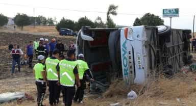 Amasya’da otobüs kazası: 6 kişi öldü, 33 kişi yaralandı