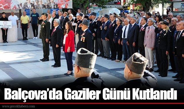 Balçova’da Gaziler Günü Kutlandı