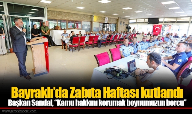 Başkan Sandal, “Kamu hakkını korumak boynumuzun borcu“