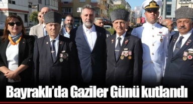 Bayraklı’da Gaziler Günü kutlandı