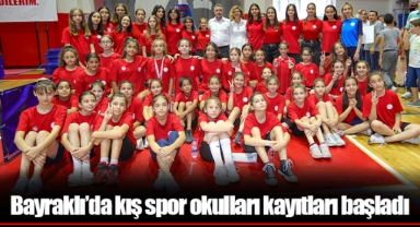 Bayraklı’da kış spor okulları kayıtları başladı