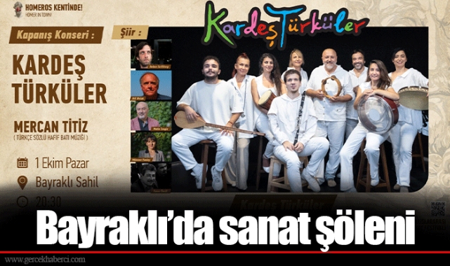 Bayraklı’da sanat şöleni