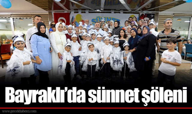 Bayraklı’da sünnet şöleni