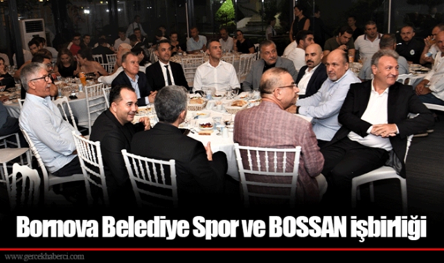 Bornova Belediye Spor ve BOSSAN işbirliği