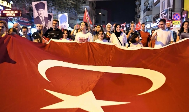 Bornova’da 9 Eylül coşkusu