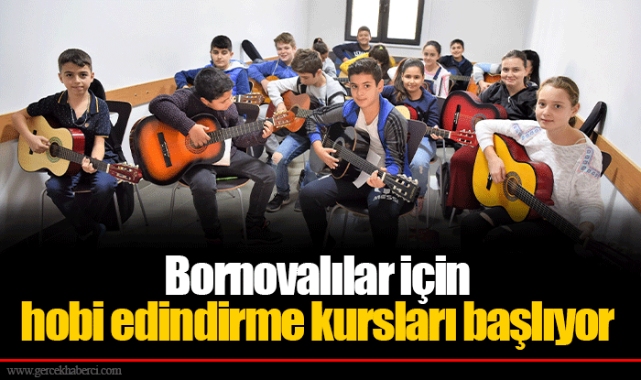 Bornovalılar için hobi edindirme kursları başlıyor
