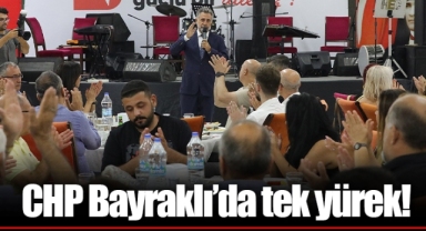 CHP Bayraklı’da tek yürek!