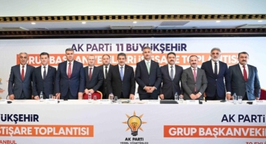 CHP'li 11 büyükşehir belediyesinin AK Parti grup başkanvekilleri İstanbul'da toplandı