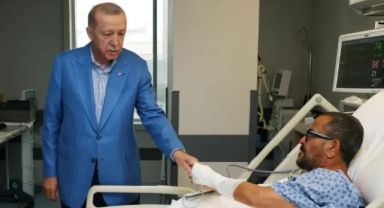 Cumhurbaşkanı Erdoğan’dan hastanede tedavi gören Sabancı çiftine ziyaret
