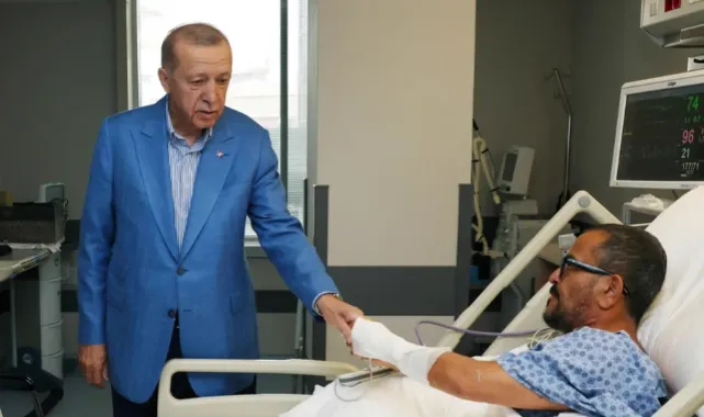 Cumhurbaşkanı Erdoğan’dan hastanede tedavi gören Sabancı çiftine ziyaret