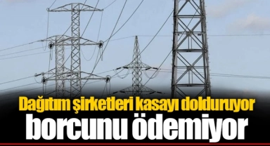 Dağıtım şirketleri kasayı dolduruyor borcunu ödemiyor
