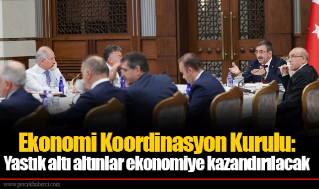 Ekonomi Koordinasyon Kurulu: Yastık altı altınlar ekonomiye kazandırılacak
