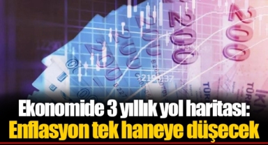 Ekonomide 3 yıllık yol haritası: Enflasyon tek haneye düşecek