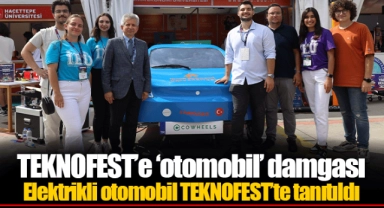 Elektrikli otomobil TEKNOFEST’te tanıtıldı