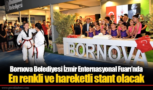 En renkli ve hareketli stant olacak