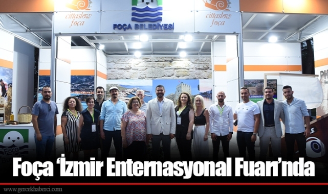 Foça ‘İzmir Enternasyonal Fuarı’nda