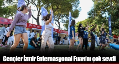Gençler İzmir Enternasyonal Fuarı’nı çok sevdi