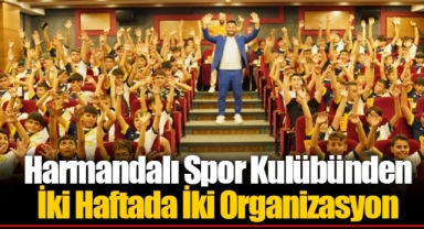 Harmandalı Spor Kulübünden İki Haftada İki Organizasyon