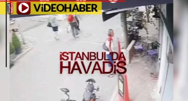 Heybeliada'da feci kaza.. Aracın kontrolünü kaybetti, hızla kadına çarptı