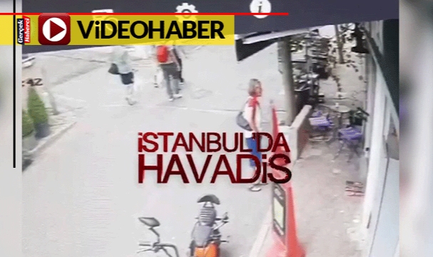 Heybeliada'da feci kaza.. Aracın kontrolünü kaybetti, hızla kadına çarptı