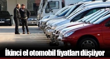 İkinci el otomobil fiyatları düşüyor