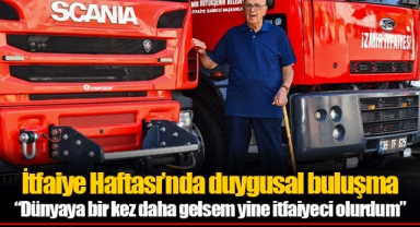 İtfaiye Haftası’nda duygusal buluşma