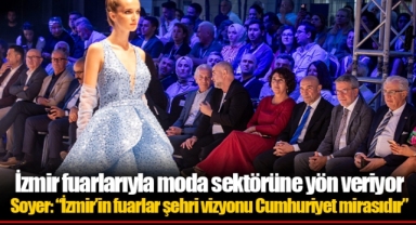 İzmir fuarlarıyla moda sektörüne yön veriyor