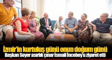 İzmir’in kurtuluş günü onun doğum günü