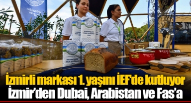 İzmirli markası 1. yaşını İEF'de kutluyor