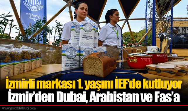 İzmirli markası 1. yaşını İEF'de kutluyor