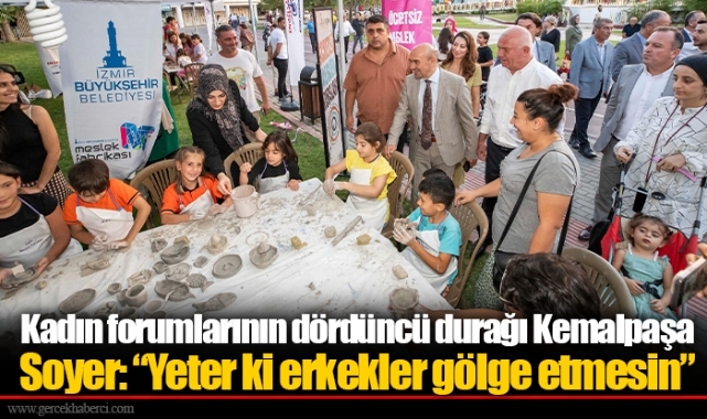 Kadın forumlarının dördüncü durağı Kemalpaşa 