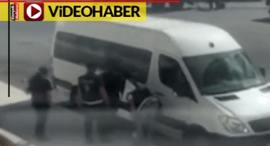 Kadına şiddet uygulayan şahıs, sağlam kayaya çarptı!