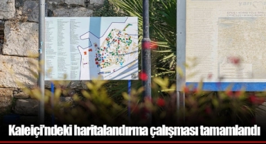 Kaleiçi’ndeki haritalandırma çalışması tamamlandı
