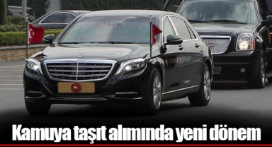 Kamuya taşıt alımında yeni dönem