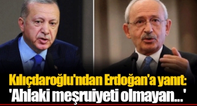 Kılıçdaroğlu'ndan Erdoğan'a yanıt: 'Ahlaki meşruiyeti olmayan...'
