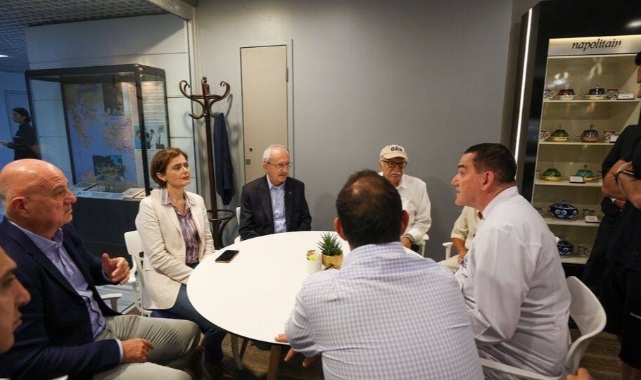Kılıçdaroğlu'ndan kaza geçiren Sabancı çiftine ziyaret