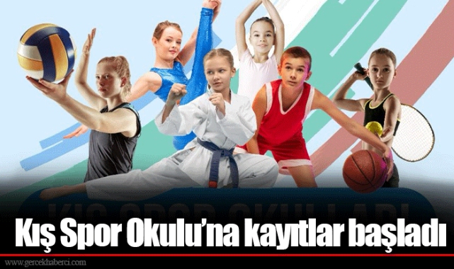 Kış Spor Okulu’na kayıtlar başladı