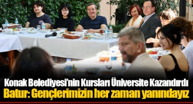 Konak Belediyesi’nin Kursları Üniversite Kazandırdı