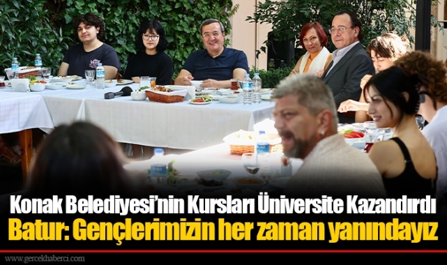 Konak Belediyesi’nin Kursları Üniversite Kazandırdı