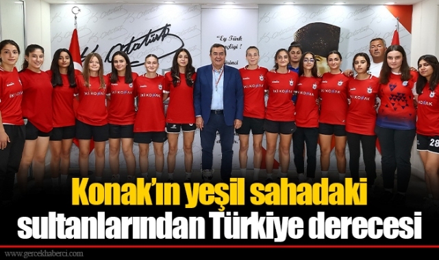 Konak’ın yeşil sahadaki sultanlarından Türkiye derecesi