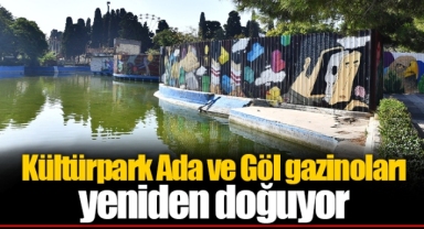 Kültürpark Ada ve Göl gazinoları yeniden doğuyor