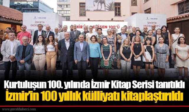 Kurtuluşun 100. yılında İzmir Kitap Serisi tanıtıldı