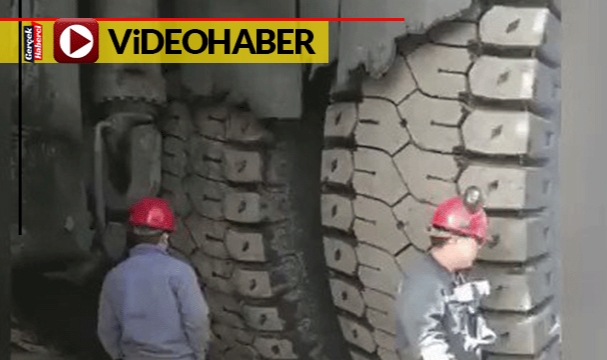 Madencilikte kullanılan o araçların gerçek boyutu görenleri şaşkına uğratıyor