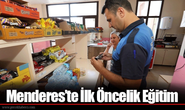Menderes’te İlk Öncelik Eğitim