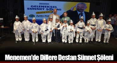 Menemen'de Dillere Destan Sünnet Şöleni
