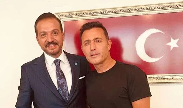 Mustafa Sandal İYİ Parti Genel Merkezi'ni ziyaret etti!